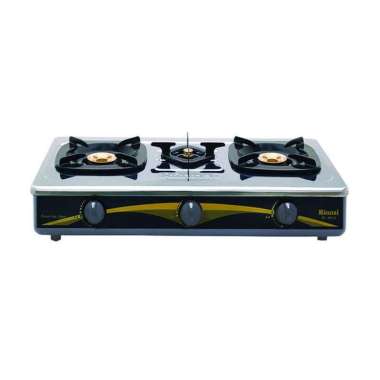 KOMPOR GAS RINNAI 3 TUNGKU RI-603E/ RINNAI KOMPOR GAS RI-603 E RI603E KOMPOR SAJA