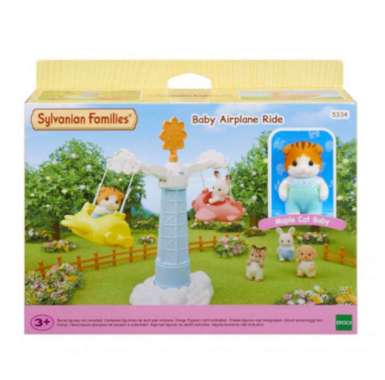 Mainan Koleksi Sylvanian Families Baby Airplane Ride