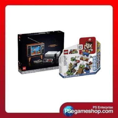 LEGO 71374 NES + LEGO 71360 Super Mario Starter Course