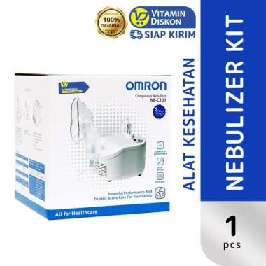 Omron Nebulizer Compresor NE-C101 | Alat Kesehatan Terapi Pernapasan