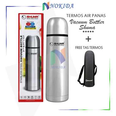 Nokida Termos Air Panas Shuma 350/500/750/1000 mL | Termos Air Panas Mini Kecil | Tempat Air Minum T