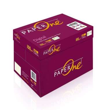 Kertas Fotocopy A4 100 Gram Paper One - DUS putih