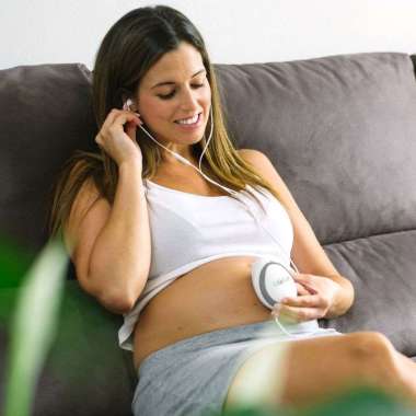 bbluv Echo - Wireless Fetal Doppler with Earphones (Alat Pendengar Detak Jantung dan Tendangan Janin