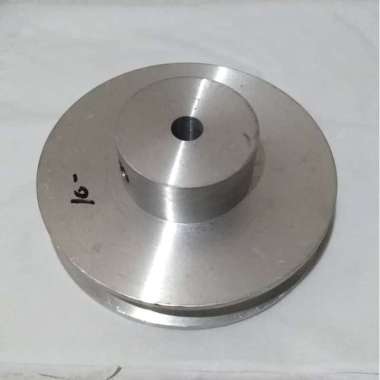 Pulley / Pully / Puli Jalur A1 Diameter 4" Inch As 10 mm Aluminium Aluminium