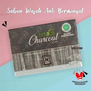 Nasa Erhsali Charcoal Soap Sabun Kulit Berminyak