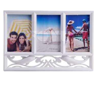 Pigura Bingkai Frame Foto Kolase Multi Photo KA17 Putih