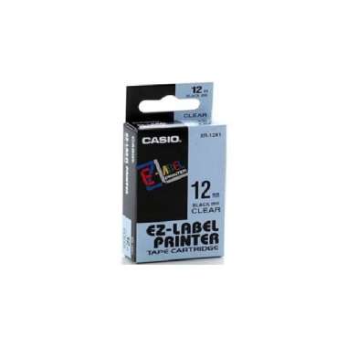 harga Pita / EZ Label Tape Printer Casio 12mm Clear Blibli.com