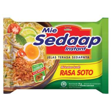 Promo Harga Sedaap Mie Kuah Soto 75 gr - Blibli