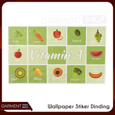 Wallpaper Dinding Dapur Sticker Pelindung Tembok Dapur Anti Panas & Minyak HIJAU