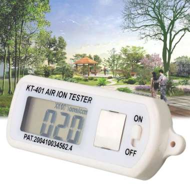 Air Ion Tester Positif Negatif Ukur kadar Ion udara + - KT-401 KT401 Ionizer Ioniser Generator Healt