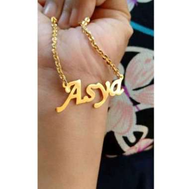 Kalung Nama Emas - Harga Terbaru April 2022 | Blibli