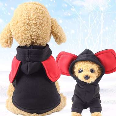 Warm Pet Dog Hoodie Coat Jacket Puppy Cat Winter Hooded Costume Apparel Pretty K