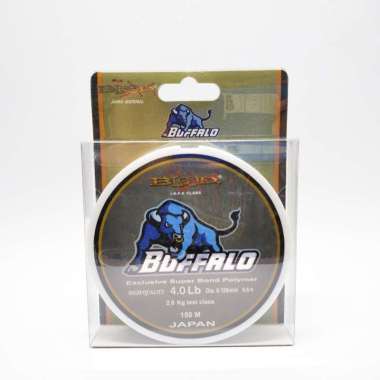 Senar Pancing Kuat Cepat Tenggelam Blood Buffalo 4 Lb 0.12 mm 2 Kg BA032040 random