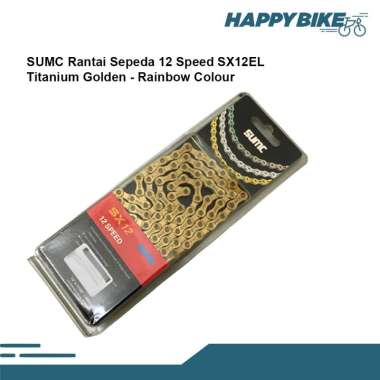 Chain SUMC EL (Rantai Sepeda) Speed Golden 12 Speed