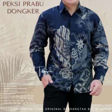PEKSI PRABU DONGKER Kemeja Batik Pria  M