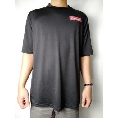 Baju Kaos Olahraga Gym Training Pria S Hitam