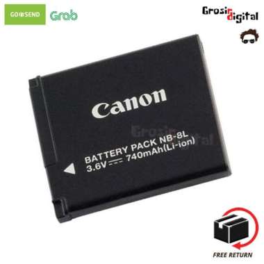 jual baterai canon nb 8l terbaru