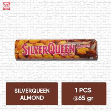 Cokelat Silverqueen Almond 58gr