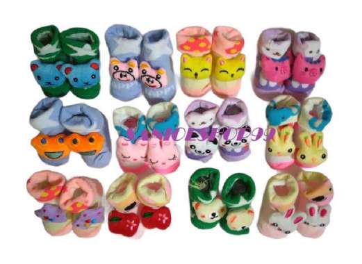 Kaos kaki bayi boneka bayi Kaos kaki baby kaos kaki baby mika multicolour