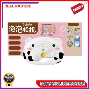 MAINAN ANAK BUBBLE CAMERA BALON SABUN KARAKTER 878-1