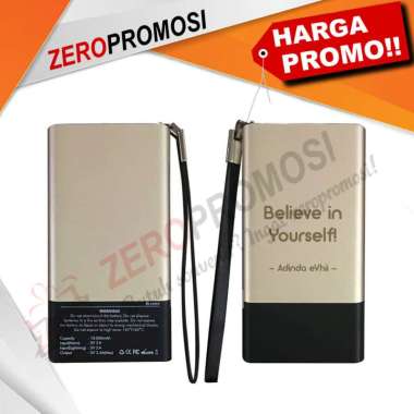 Souvenir Powerbank Arden Alumunium