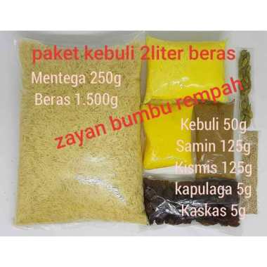 bumbu nasi kebuli minyak samin kismis kapulaga kaskas mentega beras basmati