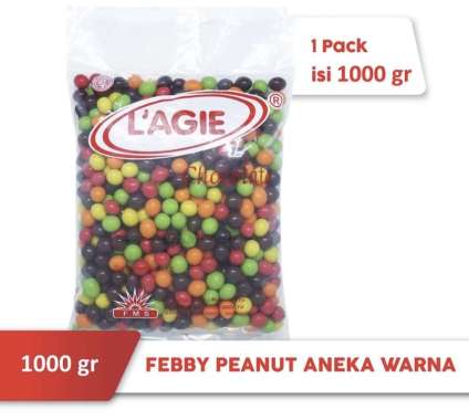 1 Kg Coklat lagie febby peanut warna