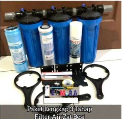 Filter Air Sumur Zat Besi 3 Tahap Ekonomis