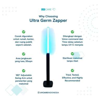 UV Care Ultra Germ Zapper with Sensor sterilizer
