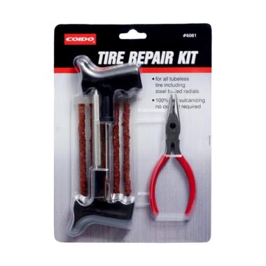 Coido Set Alat Tambal Ban Tubeless Darurat Tire Repair Kit
