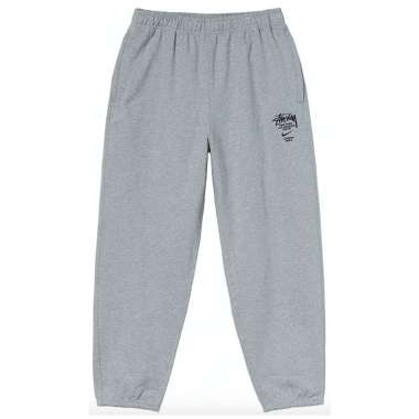 NIKE x Stussy International Sweatpants Heather Grey L GRAY
