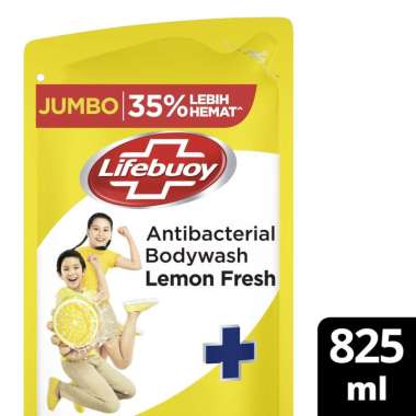 Promo Harga Lifebuoy Body Wash Lemon Fresh 850 ml - Blibli