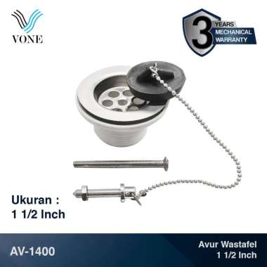 VONE AV-1400 Avur Apur 1 1/2 Inch Sink Wastafel Cuci Piring Saringan