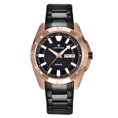 LOFOTEN Watch - Jam Tangan Pria - Sapphire - F-6505M - Original Rosegold