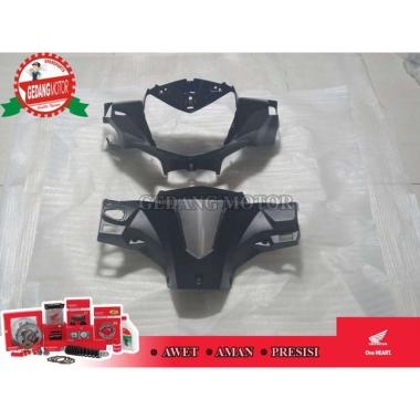 Honda Genuine Part Batok Lampu Depan Belakang New Supra X125 Fi Set K41 Black