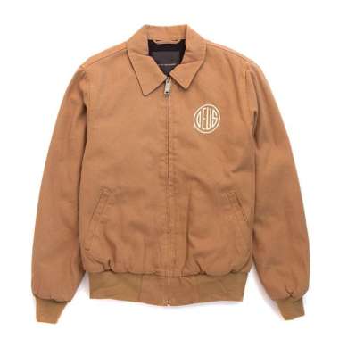 DEUS EX MACHINA Andre Workwear Jaket Pria - Bistre Tan Brown XXL