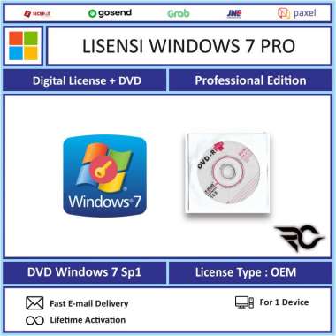 Jual Paket Windows 10 Professional with Label COA + DVD + ...