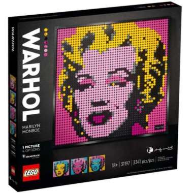 LEGO Art 31197 Andy Warhol's Marilyn Monroe 1 Picture 4 Options Artist
