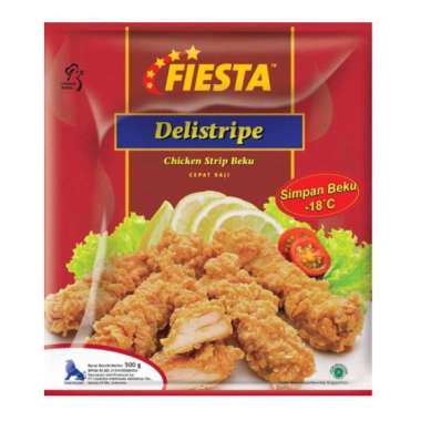 Promo Harga Fiesta Ayam Siap Masak Delistripe 500 gr - Blibli