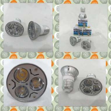 Lampu LED E27 E 27 3w - 220v Drat VATALUX/Led Sorot Halogen