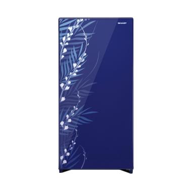 Sharp SJ-X165MG-FB Kulkas / Lemari Es 1 Pintu 133 L - Biru