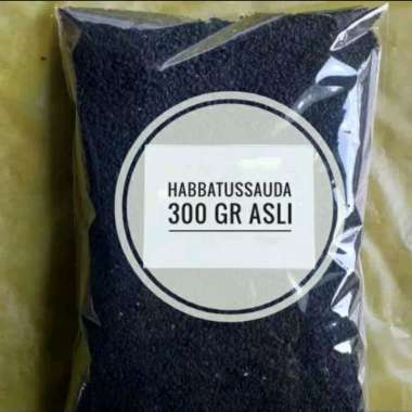 Biji Habbatussauda Murni Asli Saudi Arabia 300 Gr