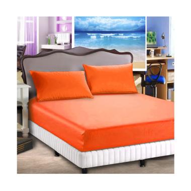 Jaxine Sprei Set Waterproof (Anti Air-Ompol) Orange