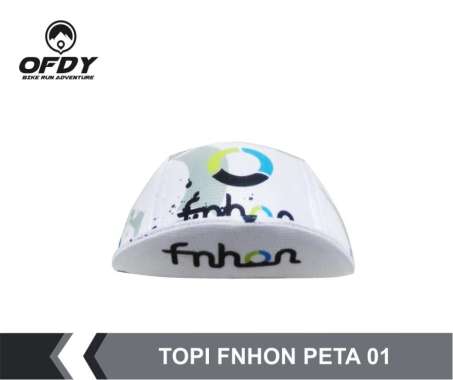 Cycling Caps topi sepeda motif Fnhon 01 LIMITED edition OFDY