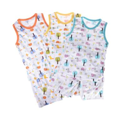 Velvet Jr 001+C003 Tocano Setelan S ... lana Pendek - Mix [3 Pcs]
