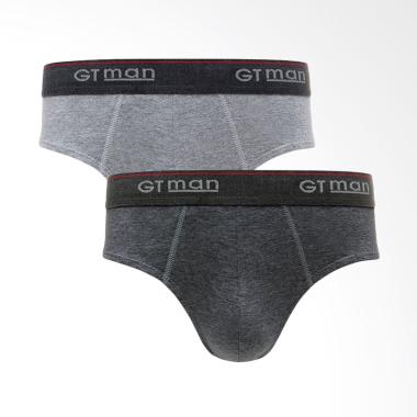 GT Man GTM01 Mini Brief Celana Dalam Pria - Dark Grey