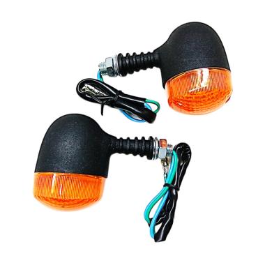 Desa Kustompart Pablo Turn Signal Lampu Sein Motor - Hitam