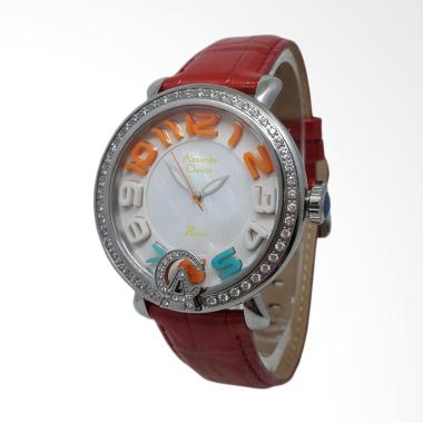 Alexandre Christie 141250 Analog Pe ... gan Wanita - Silver Merah