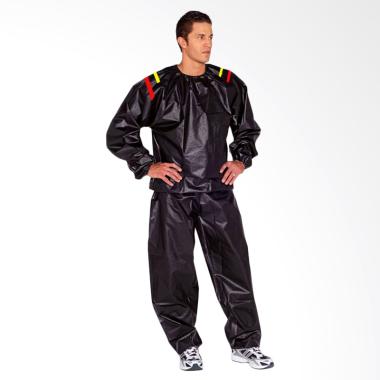 UNISTAR Jaket Baju Sauna Suit Unisex - Hitam