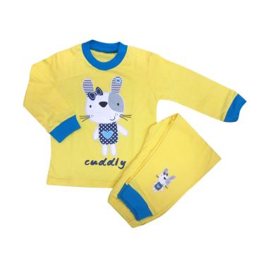 Amaris Fashion 004 Baju Tidur Anak Perempuan - Kuning